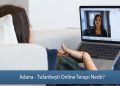 Adana - Tufanbeyli Online Terapi Nedir?