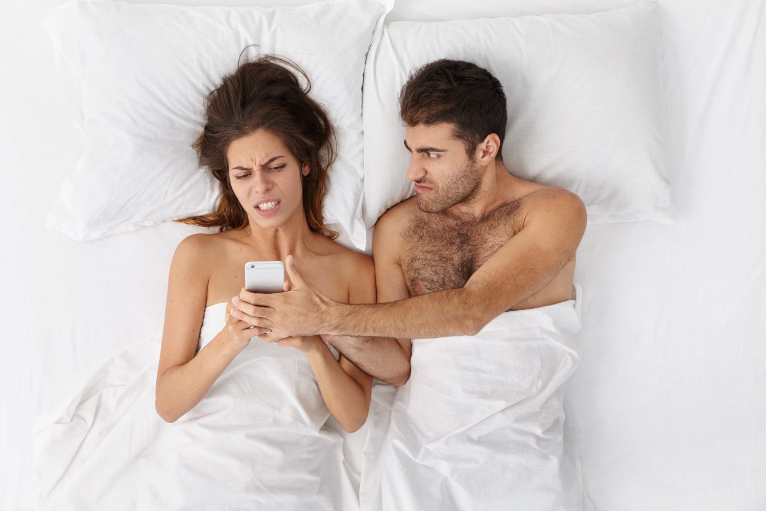 Obsesif Kişiliğe Sahip Erkek Yatakta Kuralcı Davranıyor