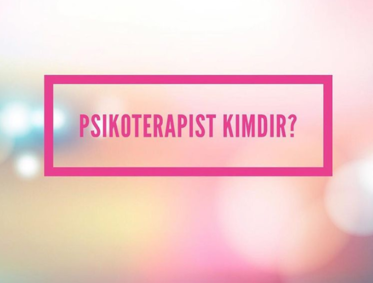 psikoterapist kime denir