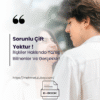 Sorunlu Çift  Yoktur !