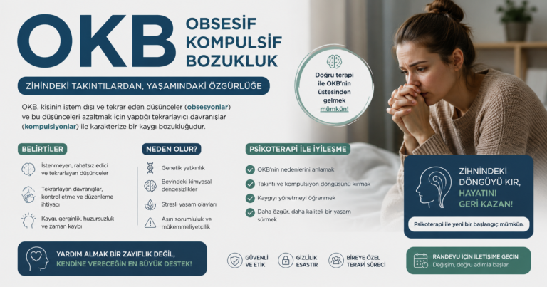 OKB (Obsesif Kompulsif Bozukluk) Nedir? Belirtileri ve Tedavisi